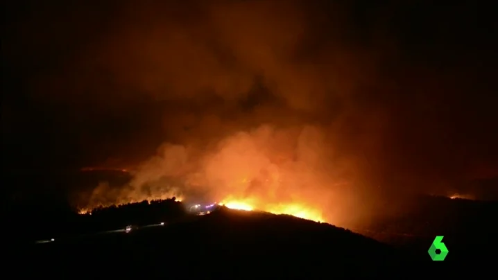 La Xunta de Galicia confirma la sospecha de que el incendio de Verín fue provocado