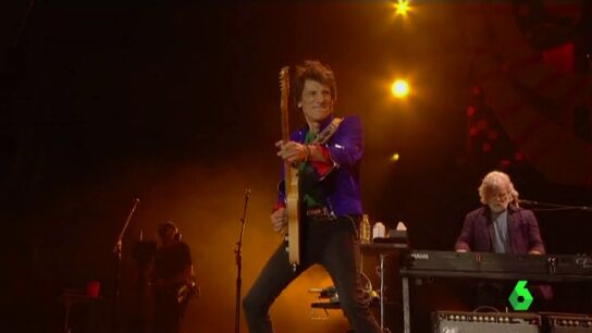 El guitarrista de los Rolling Stones, Ron Wood