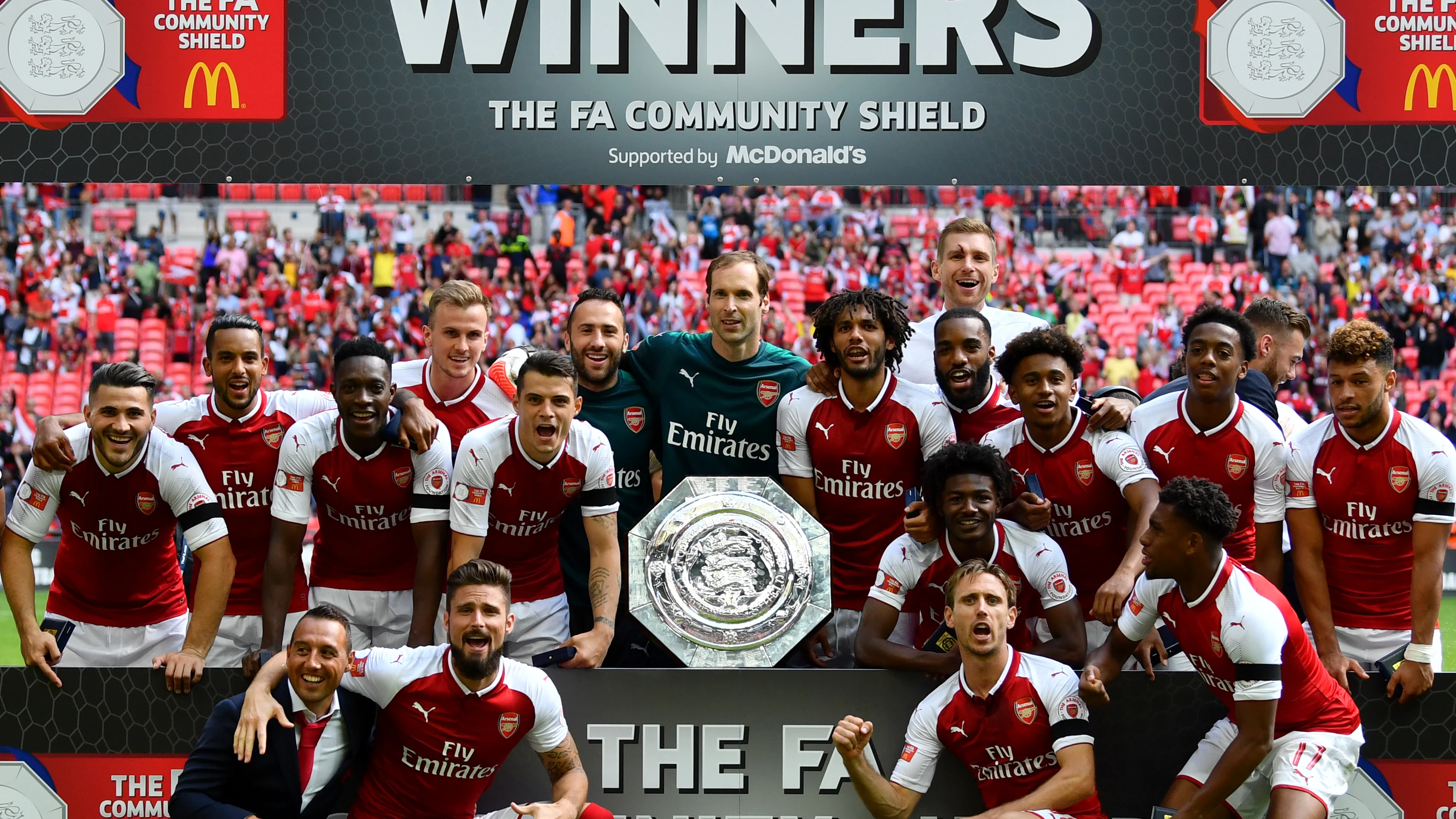 El Arsenal campeón de la Community Shield