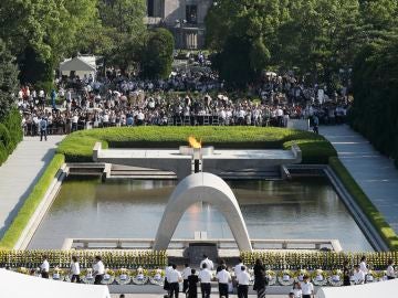Ceremonia principal en recuerdo a las víctimas de Hiroshima Ceremonia principal en recuerdo a las víctimas de Hiroshima