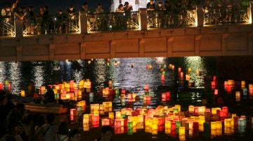 Homenaje a los 140.000 muertos por la tragedia de Hiroshima