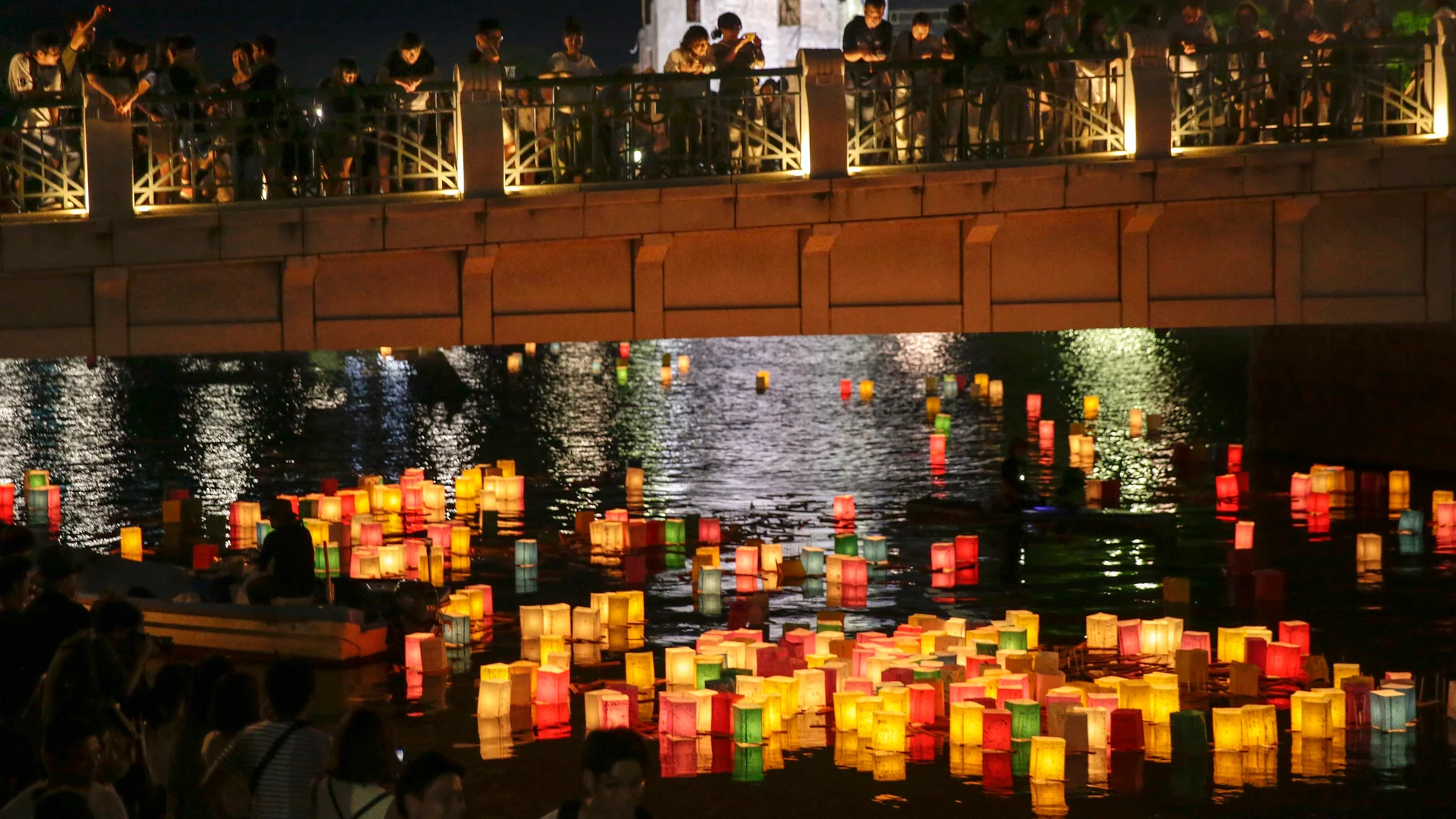Homenaje a los 140.000 muertos por la tragedia de Hiroshima