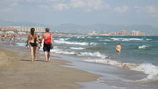 Playa valenciana, imagen de archivo Playa valenciana, imagen de archivo