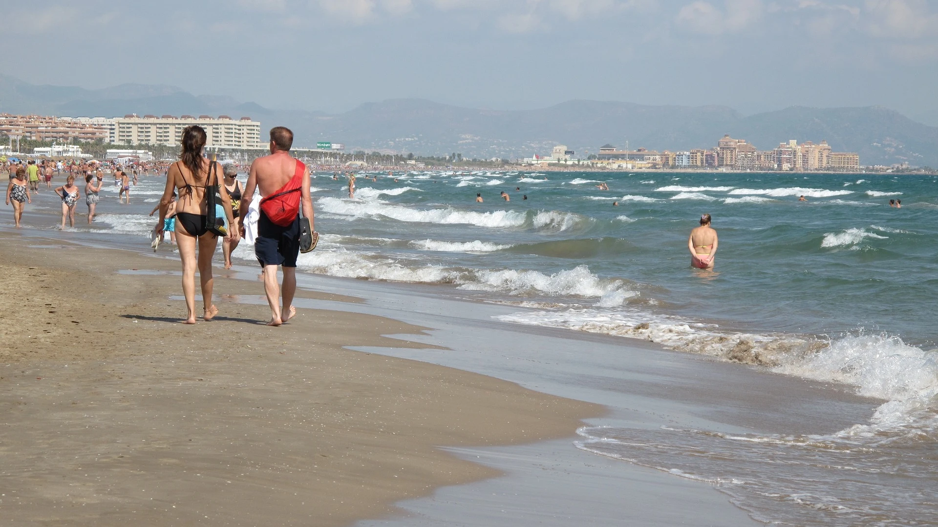 Playa valenciana, imagen de archivo