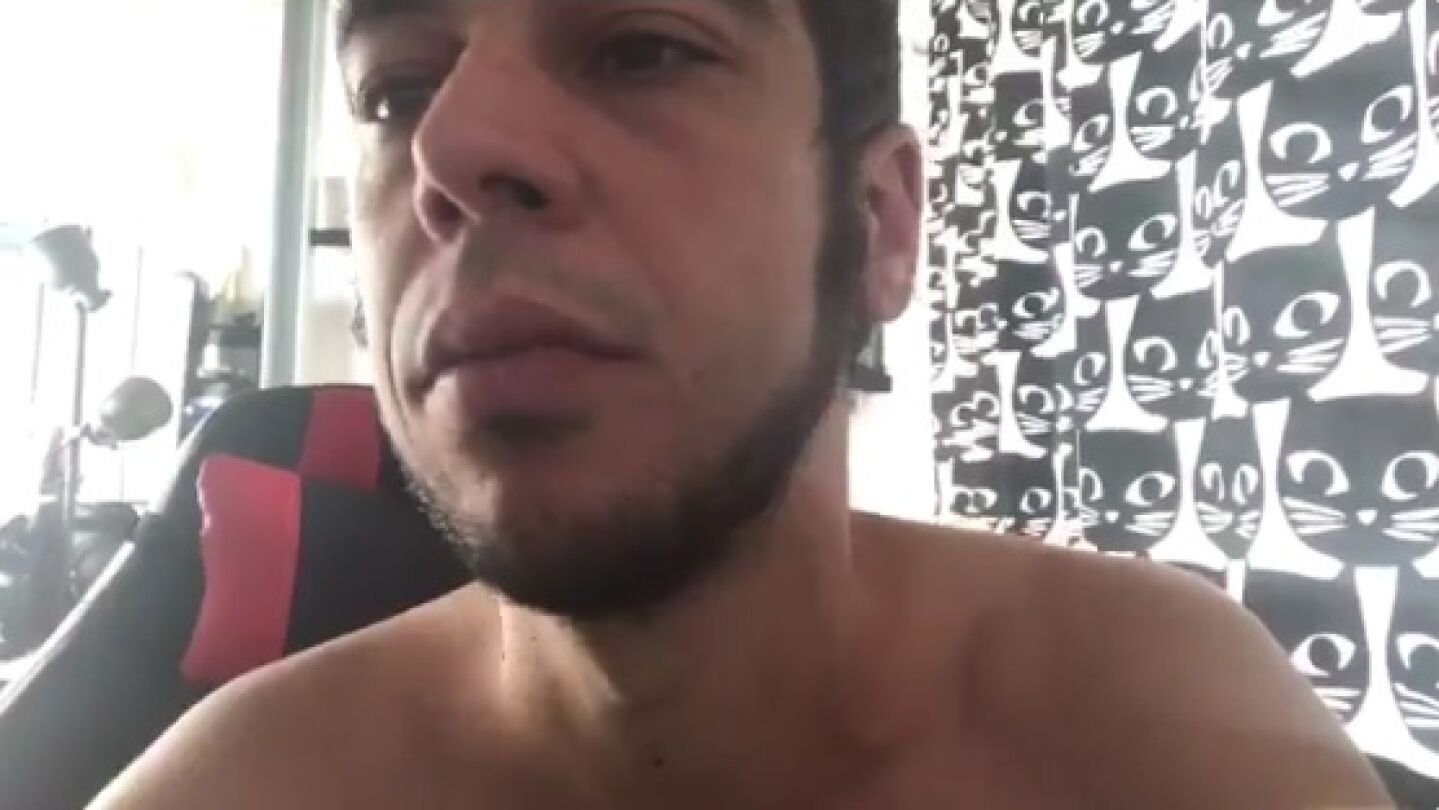 Una captura del v&iacute;deo que ha publicado el c&oacute;mico canario