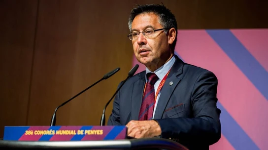 El presidente del Barcelona, Josep María Bartomeu El presidente del Barcelona, Josep María Bartomeu