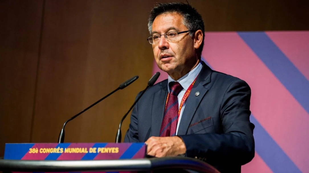 El presidente del Barcelona, Josep María Bartomeu