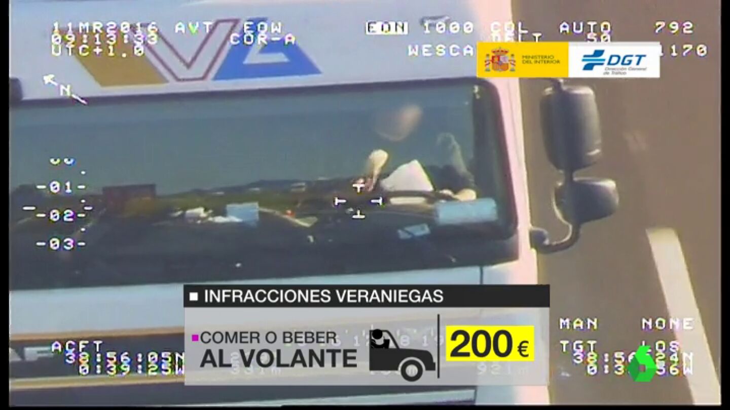 Conducir con chanclas, sin camiseta y sacar el brazo por la ventanilla: las infracciones que m&aacute;s se cometen al volante en los meses de verano 