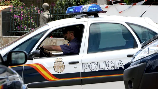 Un coche de la Policía Nacional Un coche de la Policía Nacional