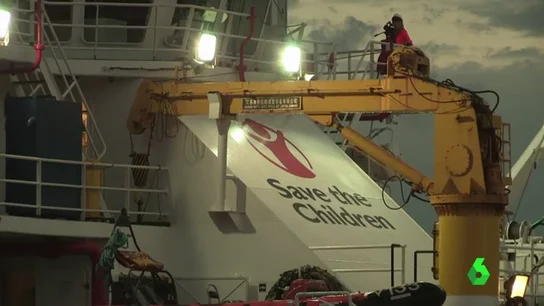 El buque 'Vos Hestia' de Save the Children El buque 'Vos Hestia' de Save the Children