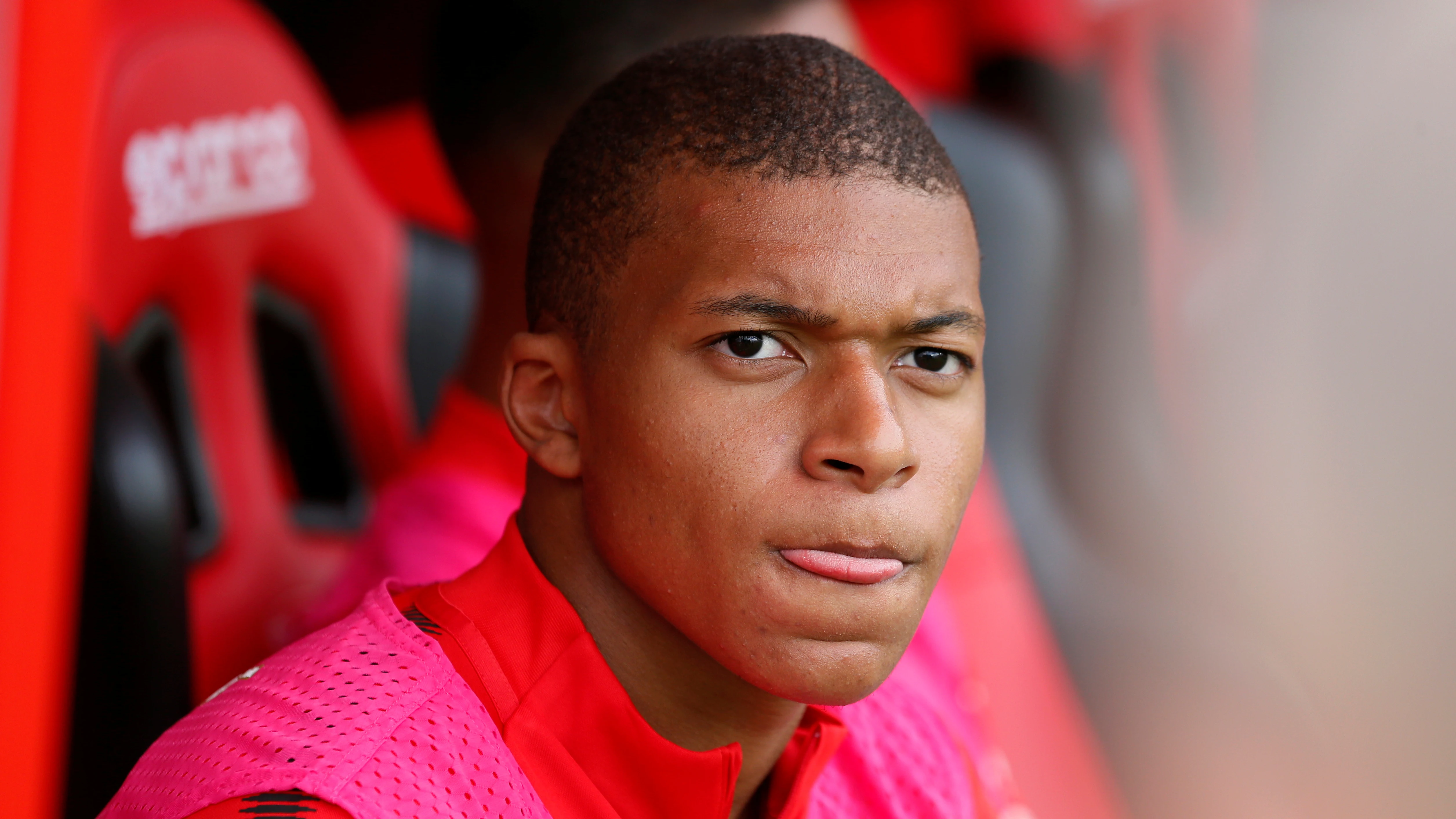 Mbappé, en el banquillo del Mónaco