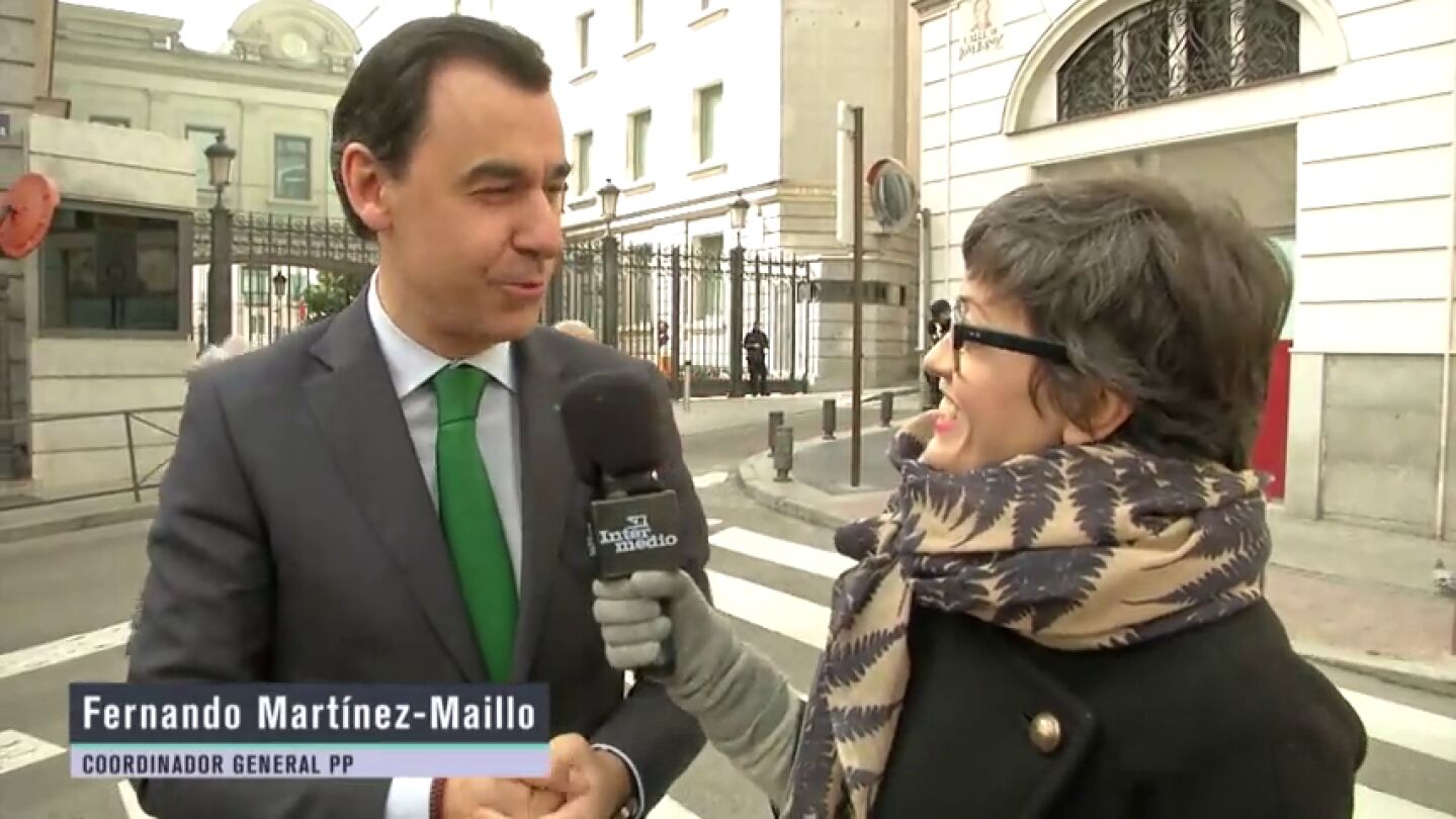 Fernando Mart&iacute;nez-Maillo y Thais Villas