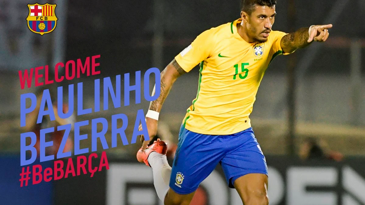 Paulinho, nuevo jugador del Barcelona