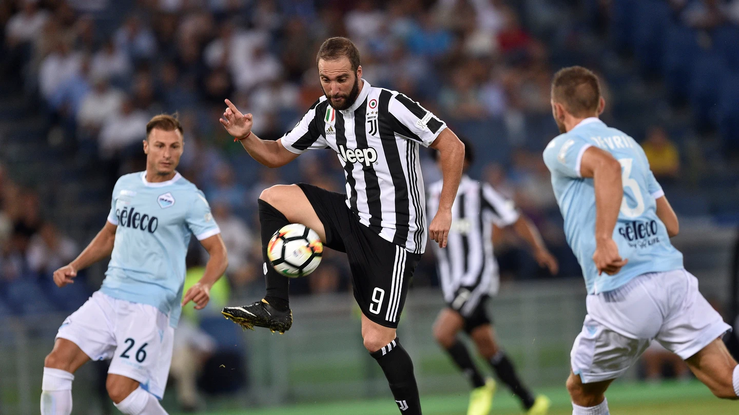 Higuaín durante la final Higuaín durante la final