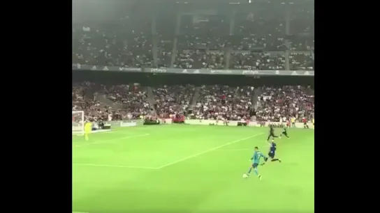 Ronaldo a punto de tirar Ronaldo a punto de tirar