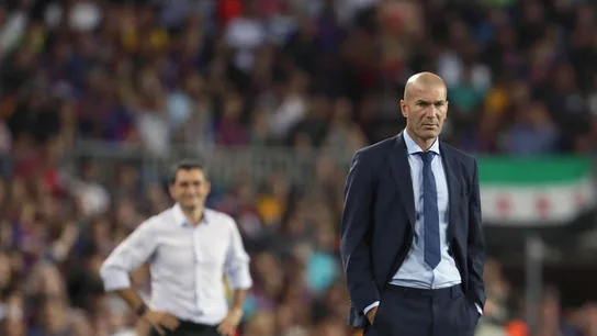 Zidane en el partido Zidane en el partido