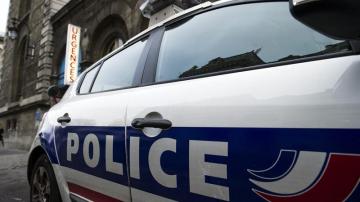 Coche de de la policía francesa