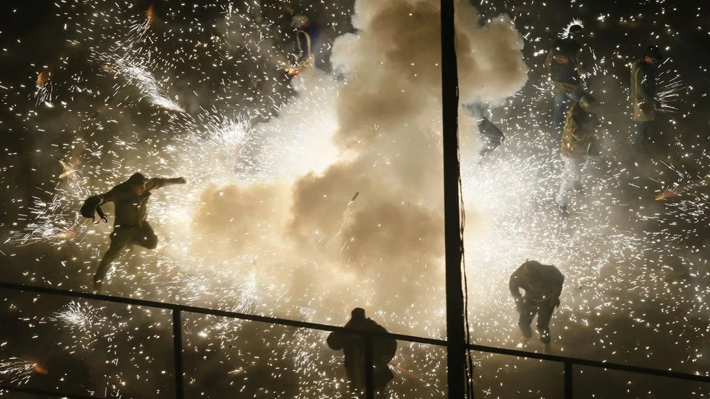 Participantes en la Nit de l'Albà