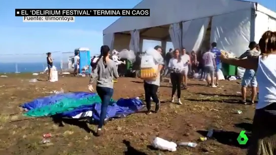 Saqueos y enfados en el festival de 'Delirium' tras el caos de la organización Saqueos y enfados en el festival de 'Delirium' tras el caos de la organización