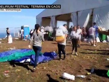 Saqueos y enfados en el festival de 'Delirium' tras el caos de la organización Saqueos y enfados en el festival de 'Delirium' tras el caos de la organización