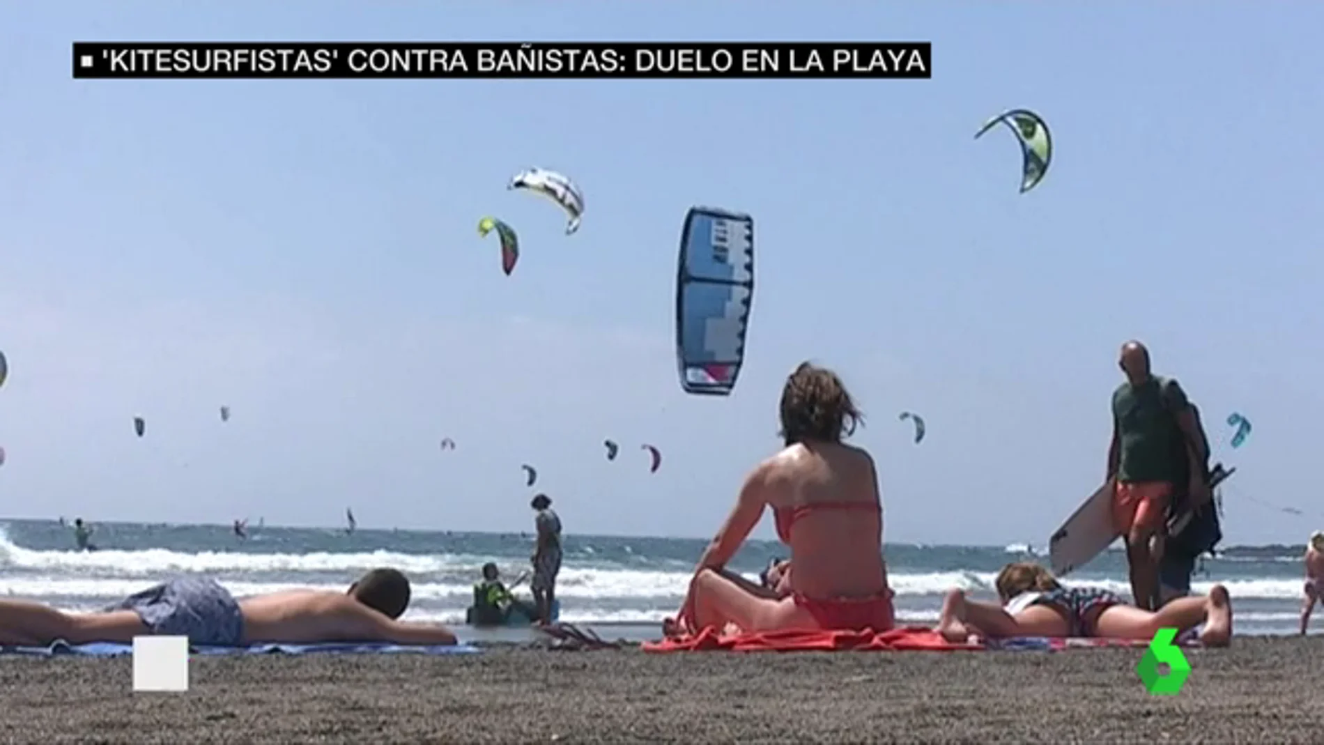 Los kitesurfistas piden que se ordenen las playas para fomentar este deporte y evitar accidente