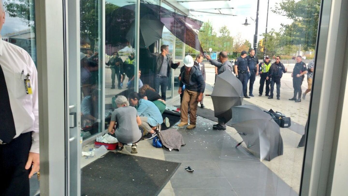 Atienden a la doble tras el accidente en el rodaje de Deadpool 2