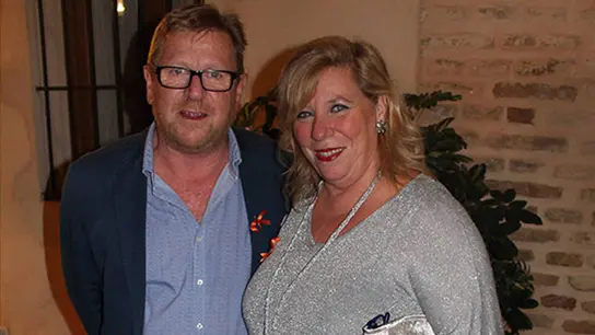 Carlos Cadaval y su hermana Maite Carlos Cadaval y su hermana Maite