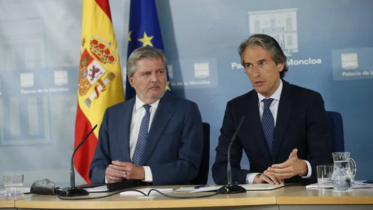 Méndez de Vigo y De la Serna ante los medios Méndez de Vigo y De la Serna ante los medios