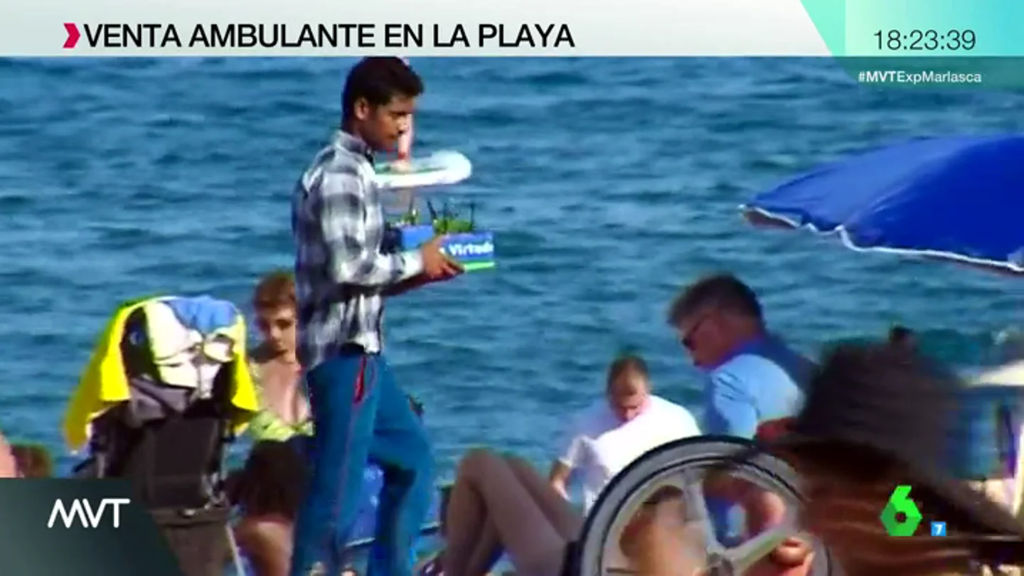 Mojitos contaminados y conflictos con los comerciantes, los problemas de las ventas ambulantes en las playas de Barcelona Mojitos contaminados y conflictos con los comerciantes, los problemas de las ventas ambulantes en las playas de Barcelona