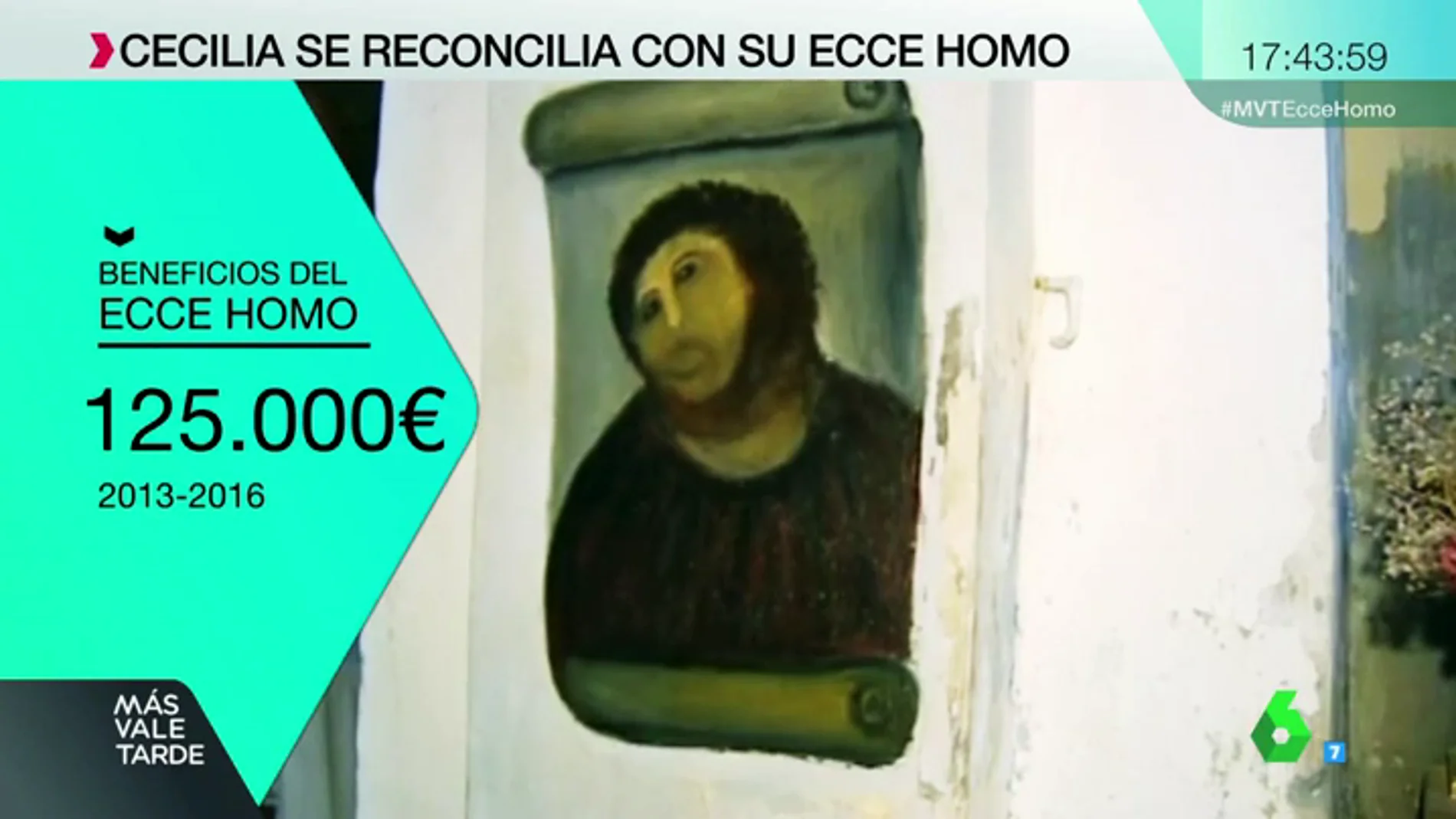 Cecilia Rodríguez se reconcilia con su 'Ecce Homo': "Ya no me parece tan feo"