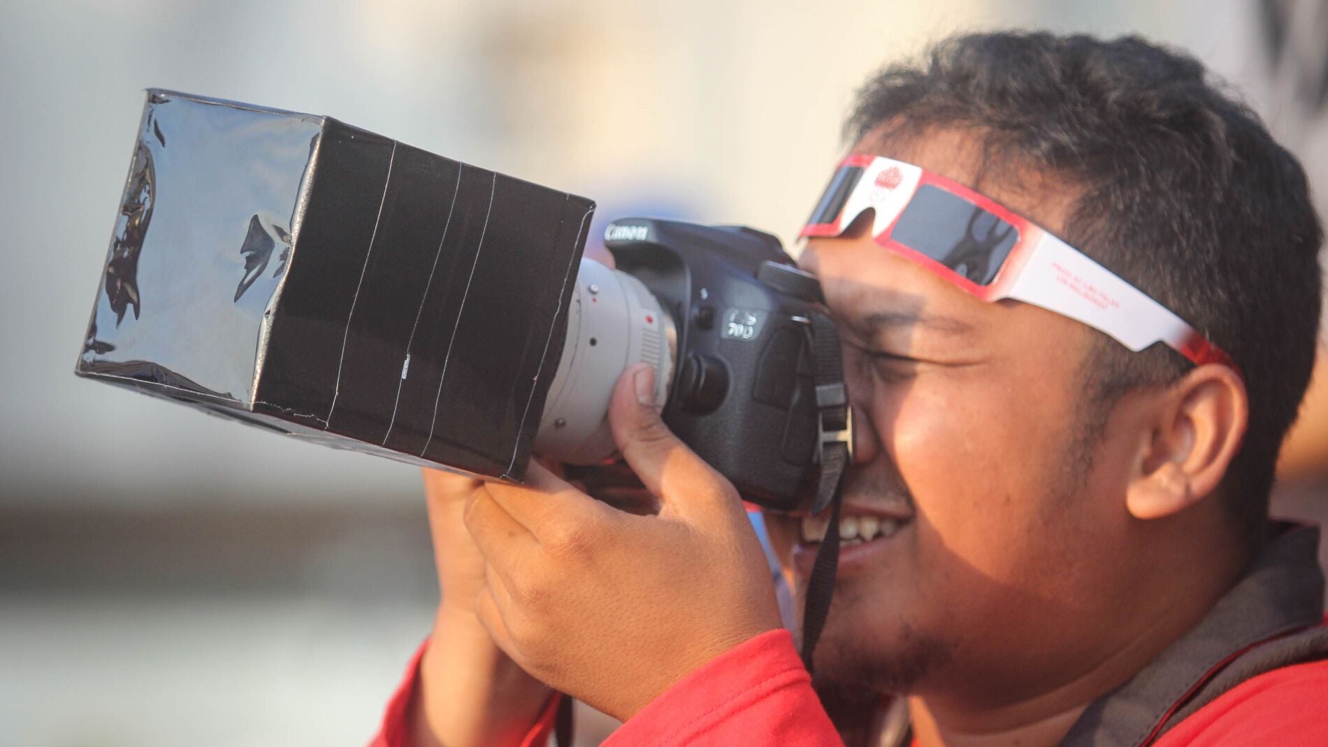 Fotografía al eclipse solar