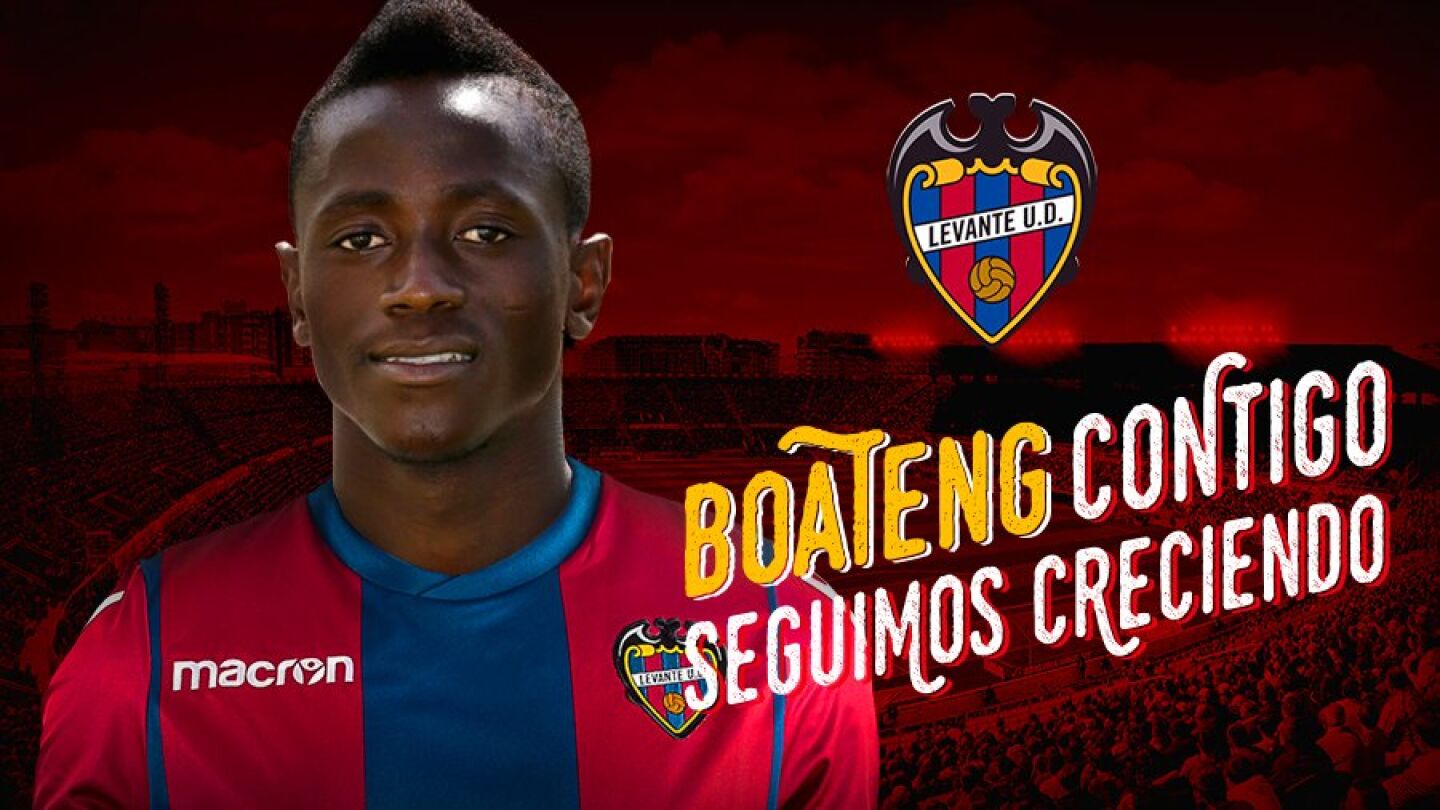 Boateng, nuevo jugador del Levante