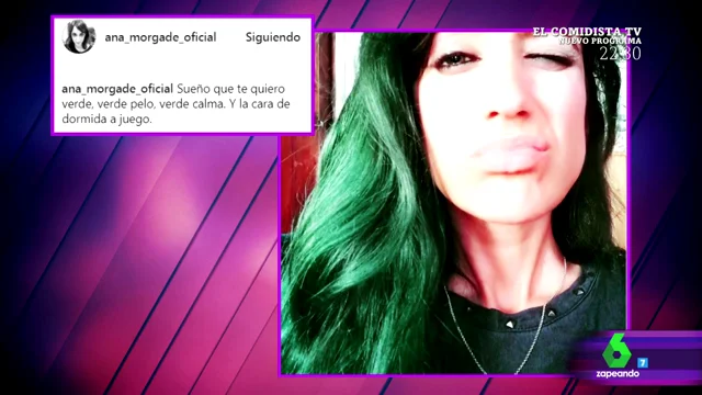Nuevo look de Ana Morgade Nuevo look de Ana Morgade