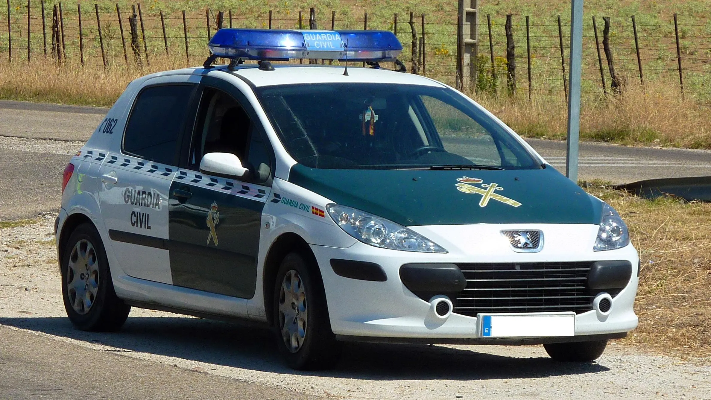 Coche de la Guardia Civil, imagen de archivo