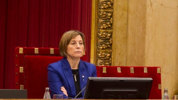 La presidenta del Parlament, Carme Forcadell