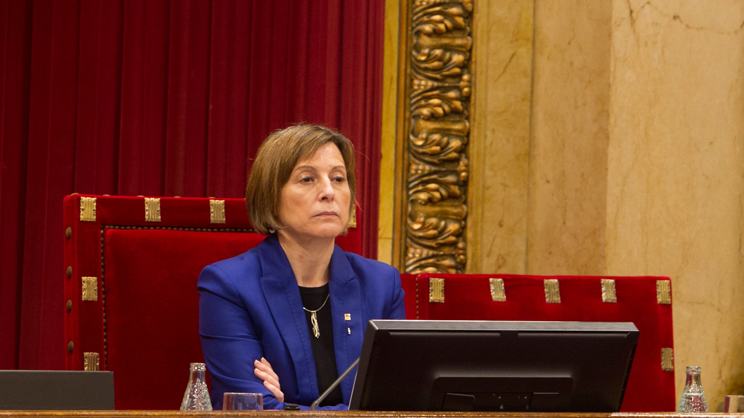 La presidenta del Parlament, Carme Forcadell La presidenta del Parlament, Carme Forcadell