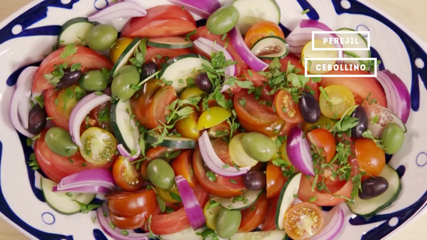 Ensalada de tomates Ensalada de tomates
