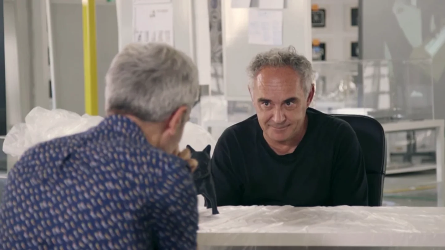 Ferran Adrià y Mikel López Iturriaga en El Comidista TV Ferran Adrià y Mikel López Iturriaga en El Comidista TV
