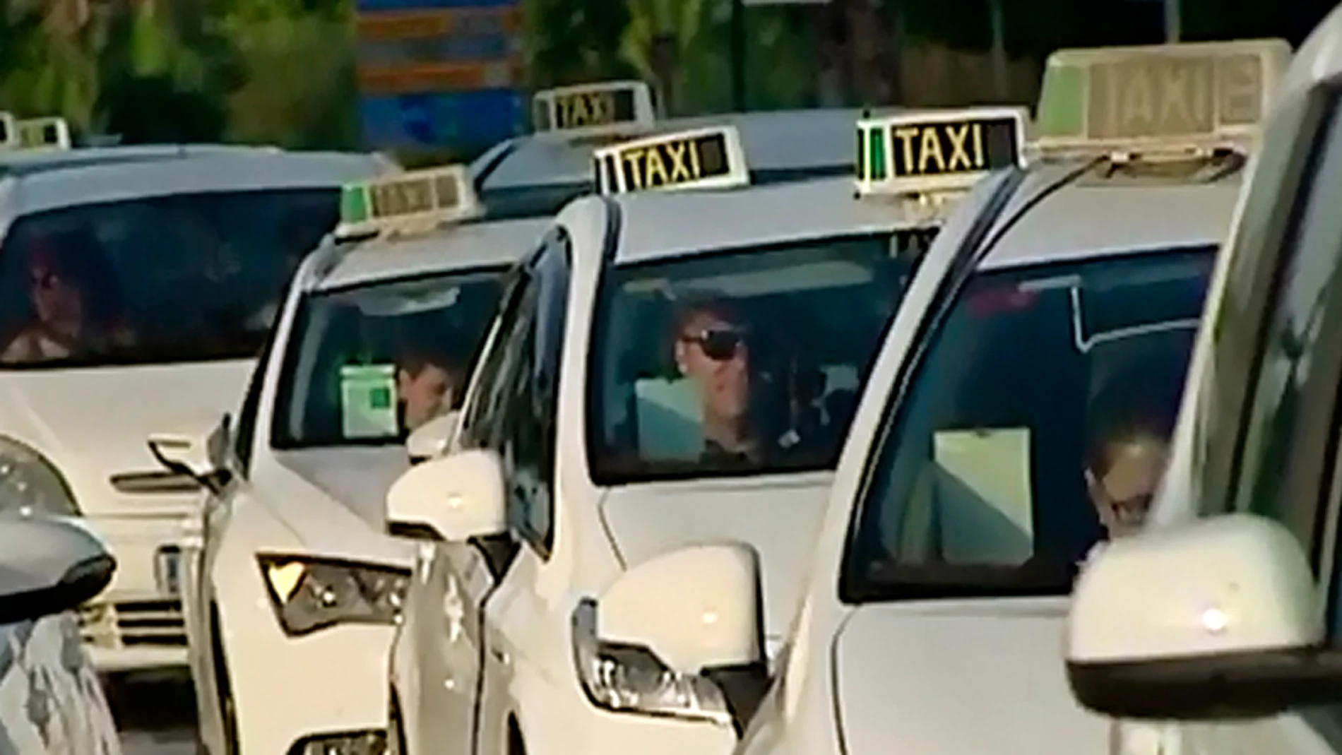Los taxistas de Málaga ponen fin a la huelga tras cuatro días de paros