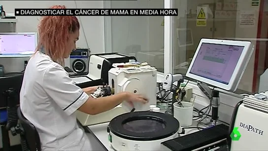 'La biopsia rápida', un nuevo sistema que permite identificar el cáncer de mama en 30 minutos 'La biopsia rápida', un nuevo sistema que permite identificar el cáncer de mama en 30 minutos