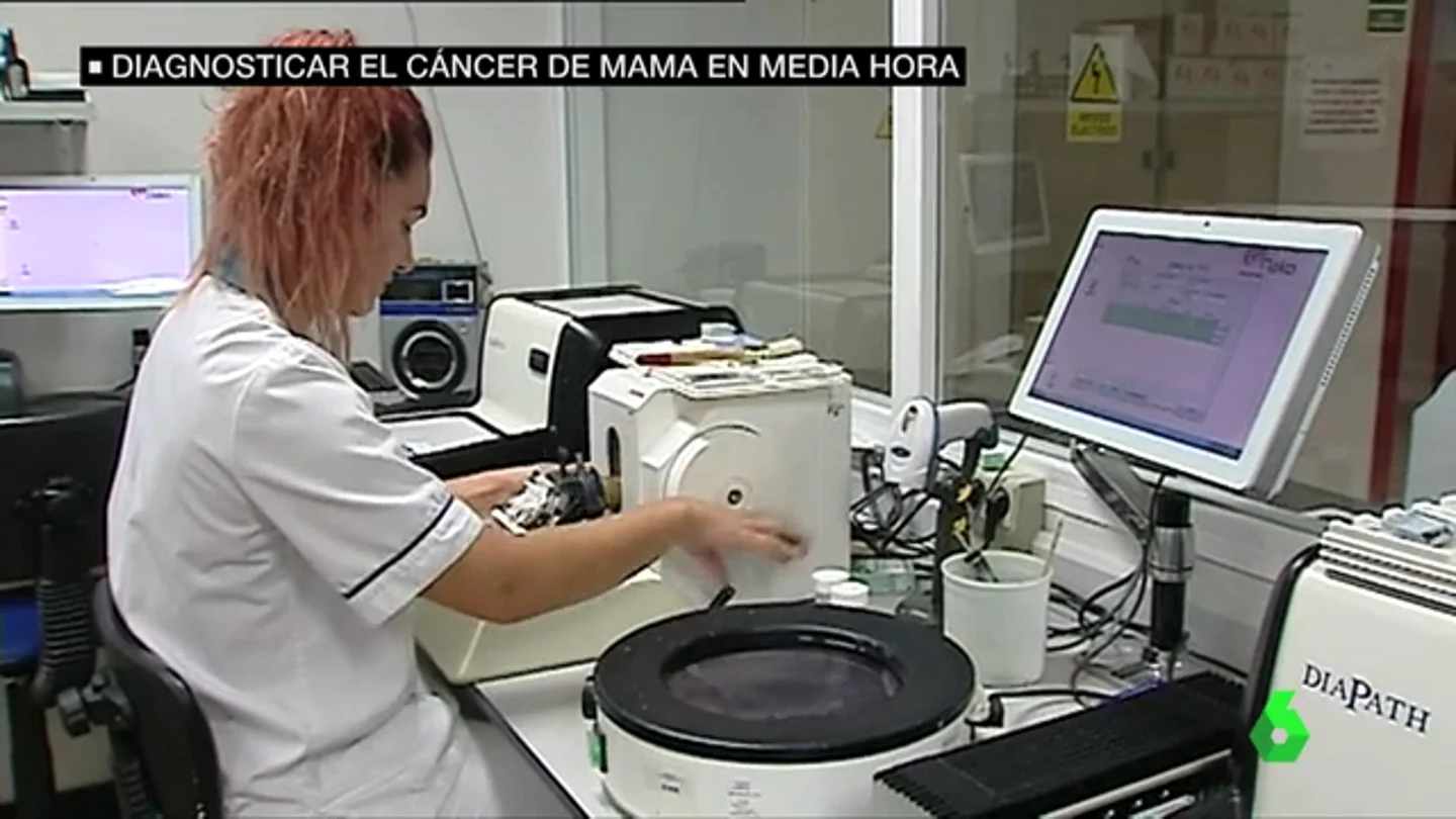 'La biopsia rápida', un nuevo sistema que permite identificar el cáncer de mama en 30 minutos 'La biopsia rápida', un nuevo sistema que permite identificar el cáncer de mama en 30 minutos