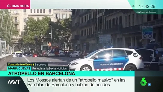Atropello masivo en Barcelona Atropello masivo en Barcelona