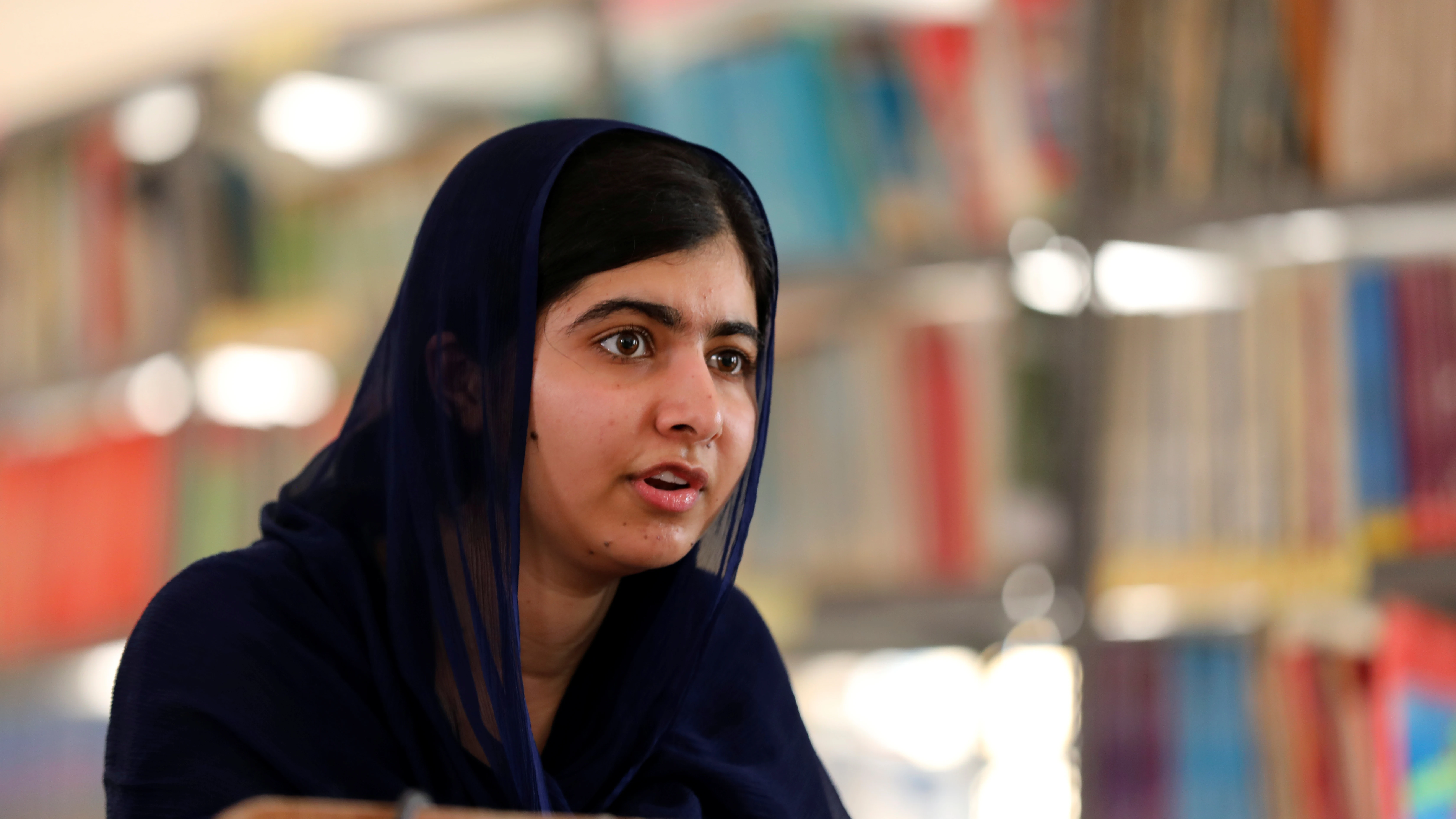 La joven activista Malala Yousafzai 