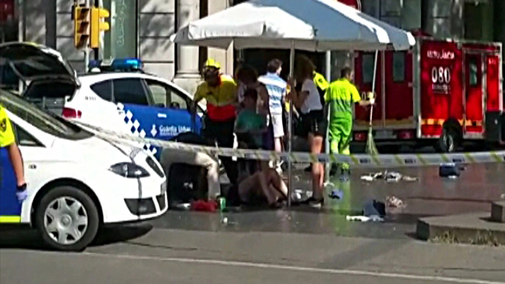 Atentado terrorista en Barcelona