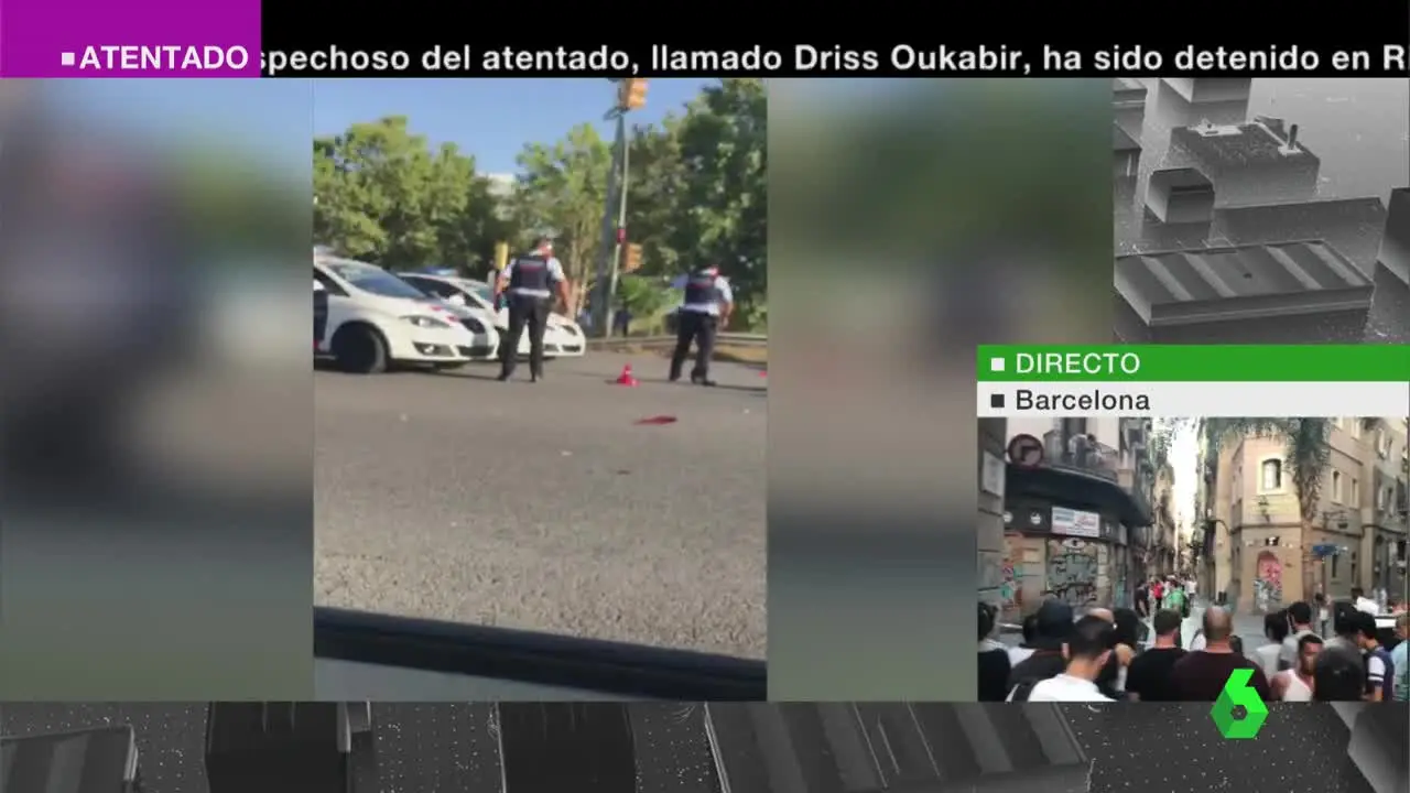 Un muerto en un tiroteo en un control policial en la Diagonal de Barcelona