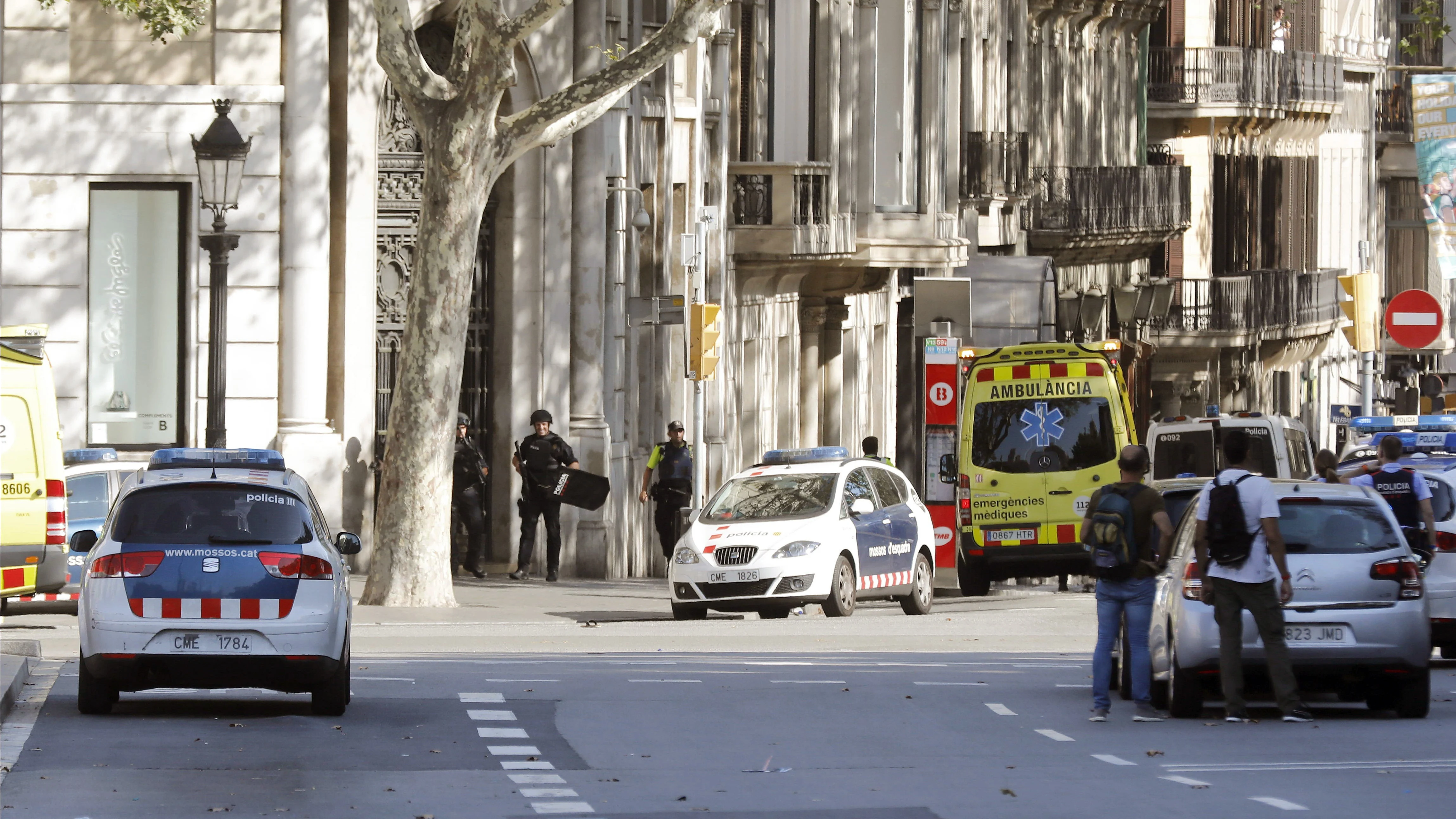 Atentado terrorista en Barcelona