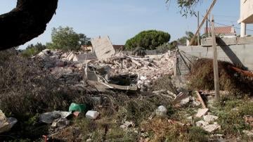 Restos de la explosión en Tarragona