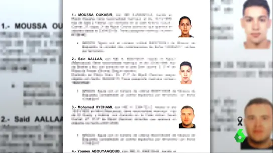 Los sospechosos que la Policía está buscando por los atentados de Barcelona Los sospechosos que la Policía está buscando por los atentados de Barcelona