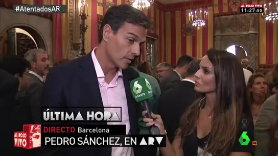 Pedro Sánchez, en 'Al Rojo Vivo' Pedro Sánchez, en 'Al Rojo Vivo'