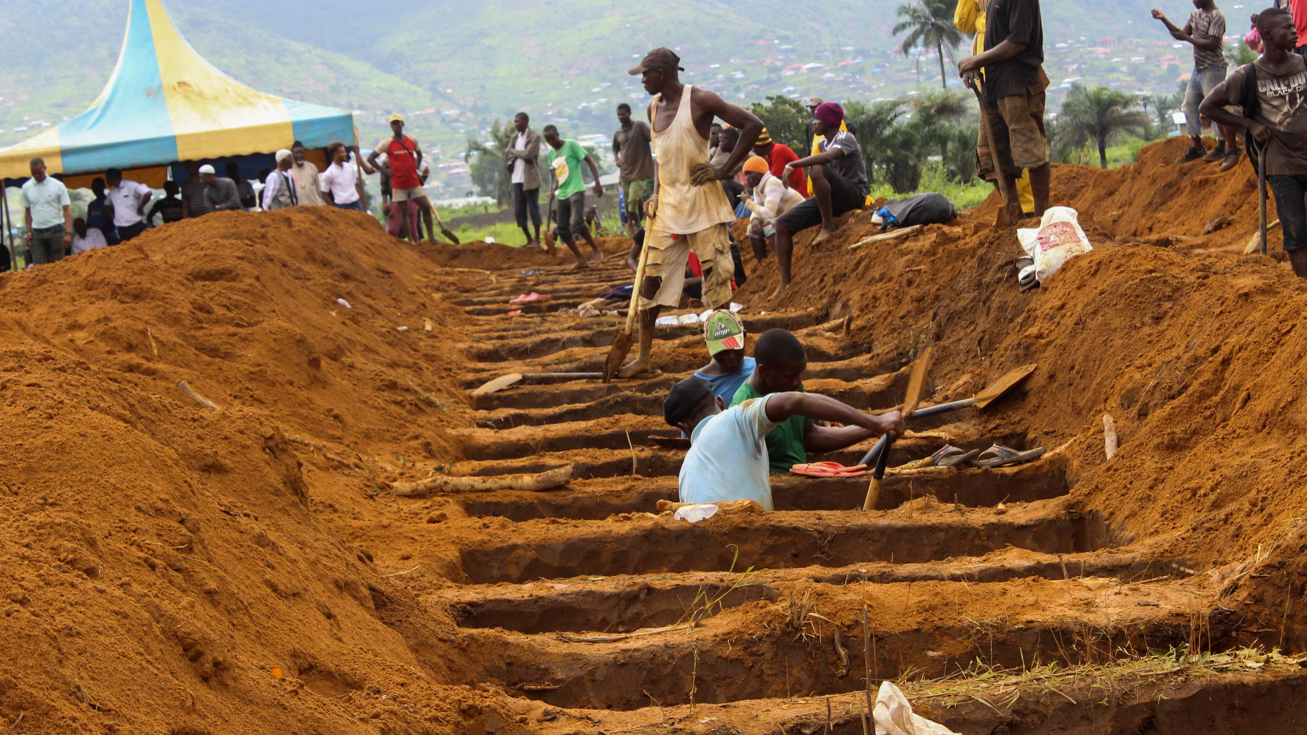 Imagen de la tragedia en Sierra Leona